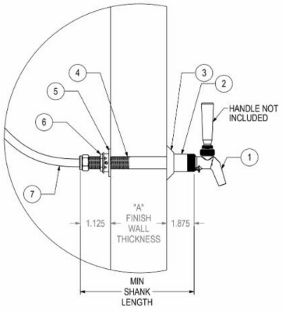 perlick cooler tapping kit